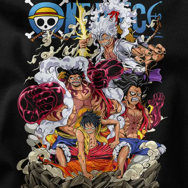 All Luffy Transformations One Piece T-Shirt