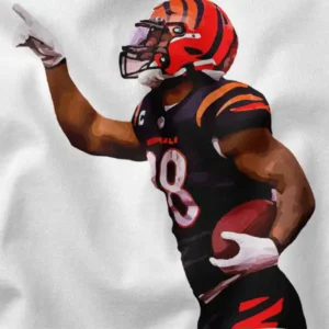 Cincinnati Football Fanwear Joe Mixon Graphic Apparel