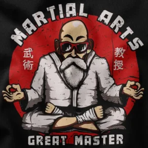 Mastering the Art Anime Turtle Master Graphich Tee