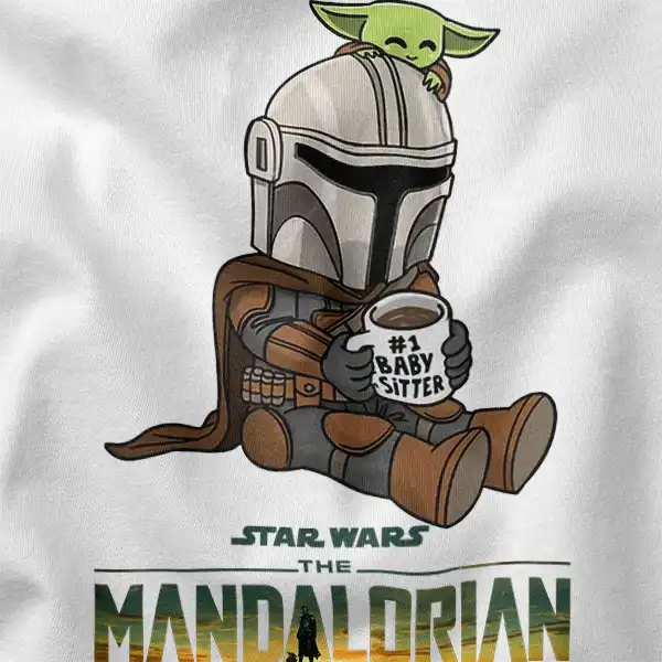 Mandalorian Legends Baby Sitter Grogu Graphic Apparel
