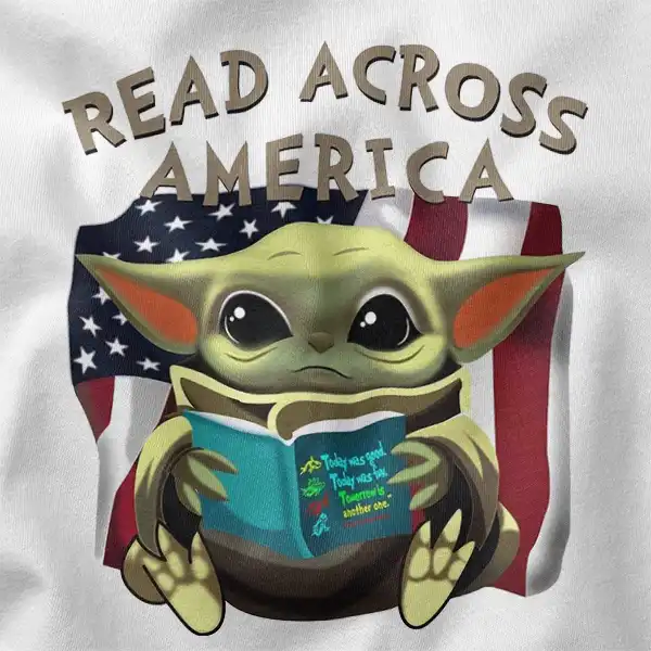 Read with the Child Grogu RAA T-Shirt