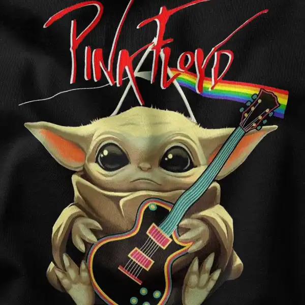 Dark Side of Grogu Pink Floyd T-Shirt