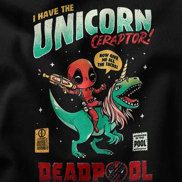 Deadpool 3 Epic Unicorn Journey Graphic Merch