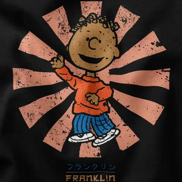 Peanuts Nostalgia Franklin Japanese Graphic Merch