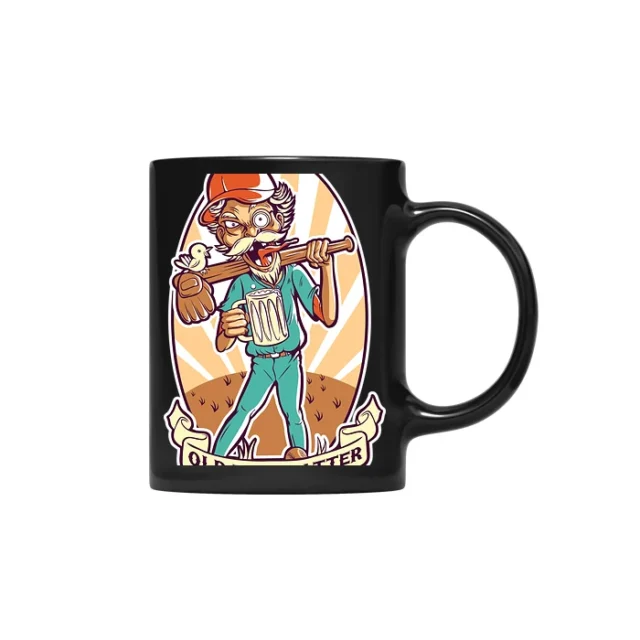 Old Time Batter Beer Drinking Grandpa T-Shirt